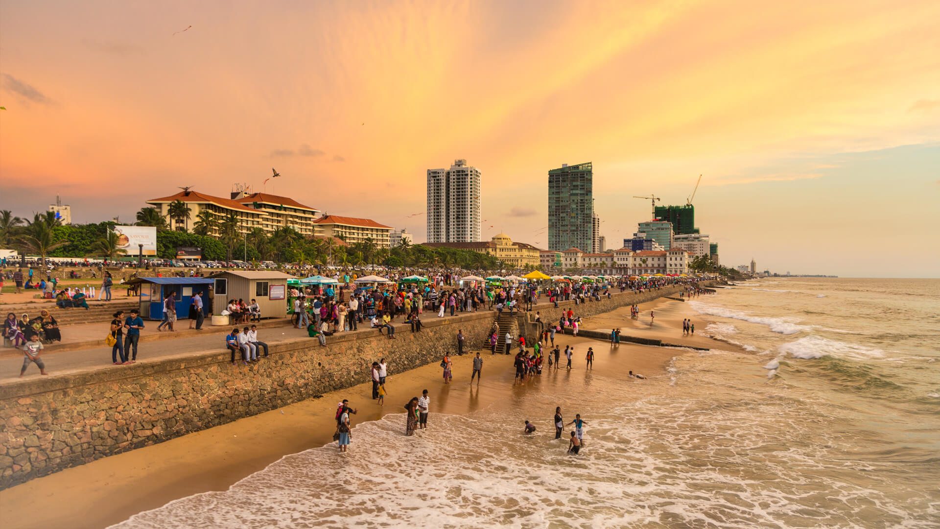 Evenings at the Galle Face