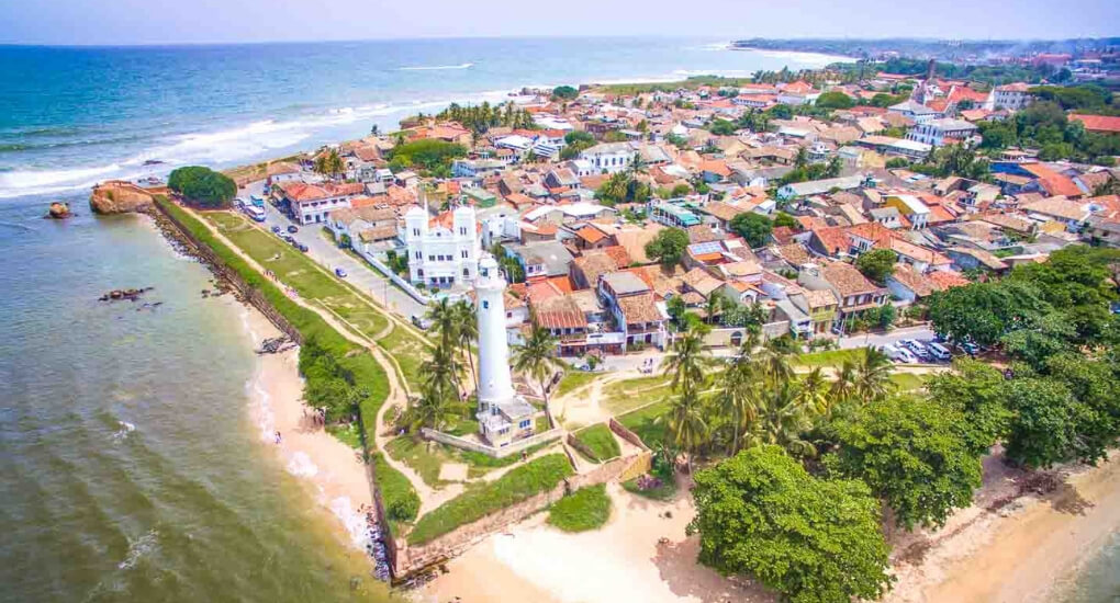 Overview of the Galle Lighthouse