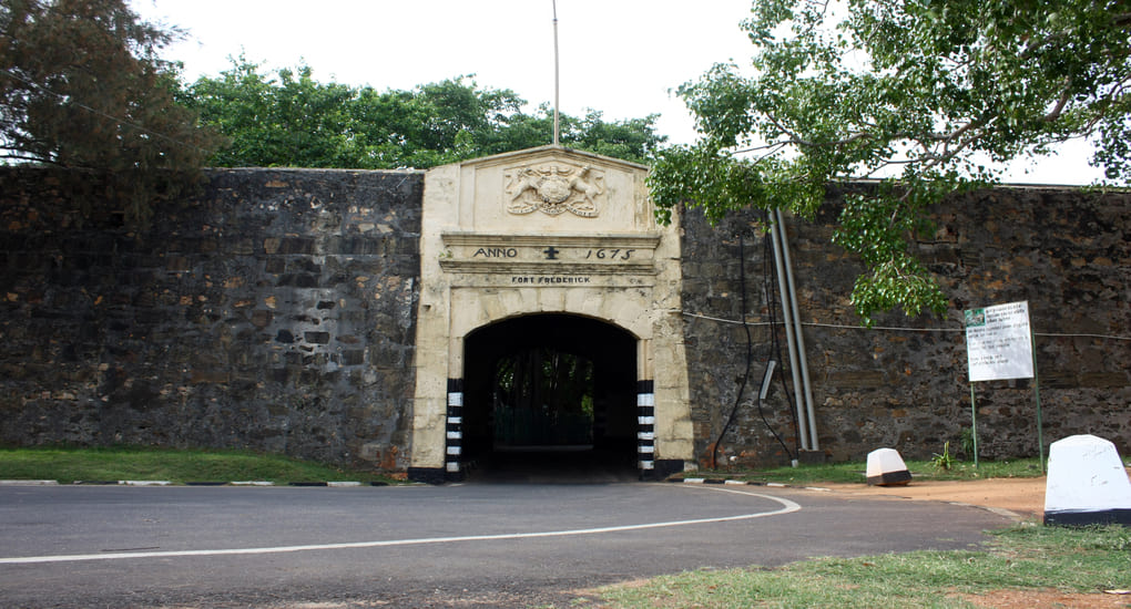 Entrance to the Fort Fedrick